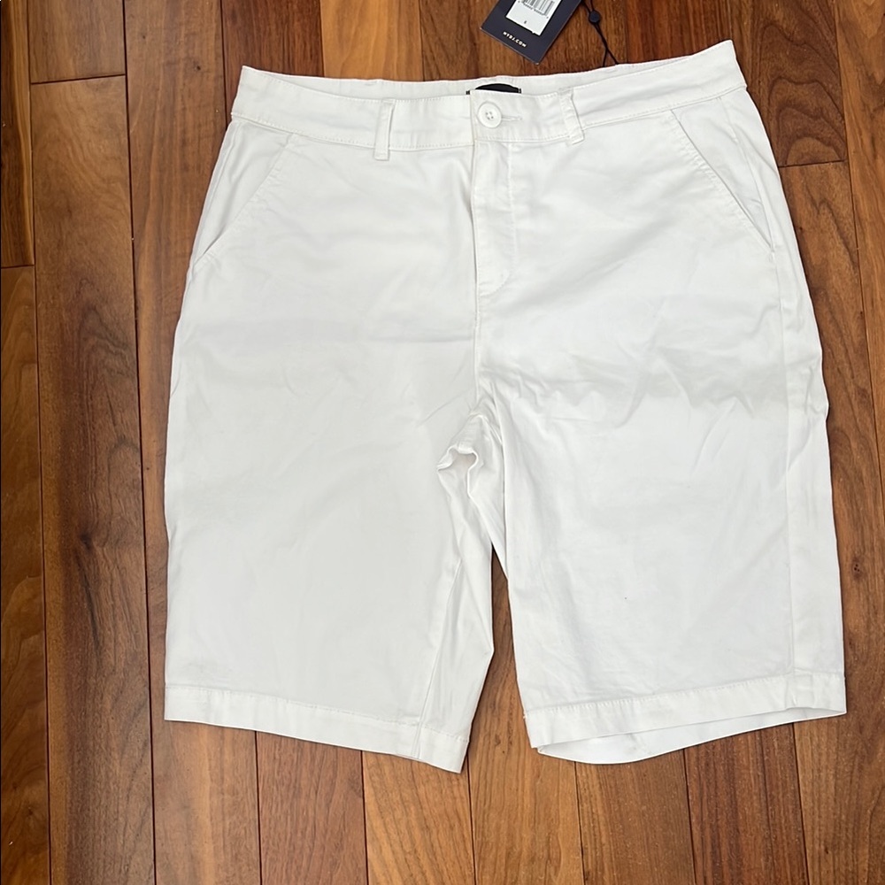 Women’s White Shorts NYDJ